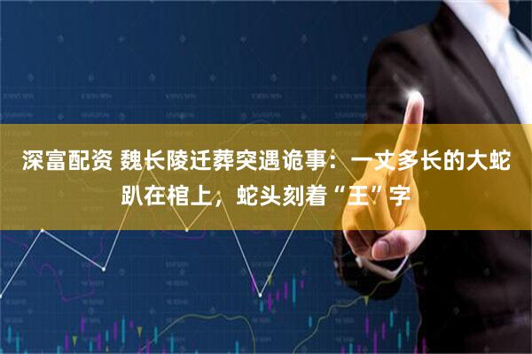 深富配资 魏长陵迁葬突遇诡事：一丈多长的大蛇趴在棺上，蛇头刻着“王”字